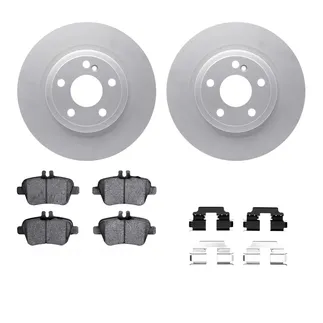R1 Concepts WDWH1-63076 Brake Rotor- Carbon Coated W/ Ceramic Pads & Hdw